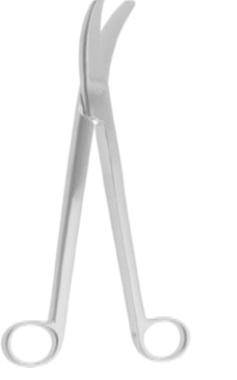 Ректальні ножиці СТЕЛЦНЕРА (STELZNER) (вигнуті)